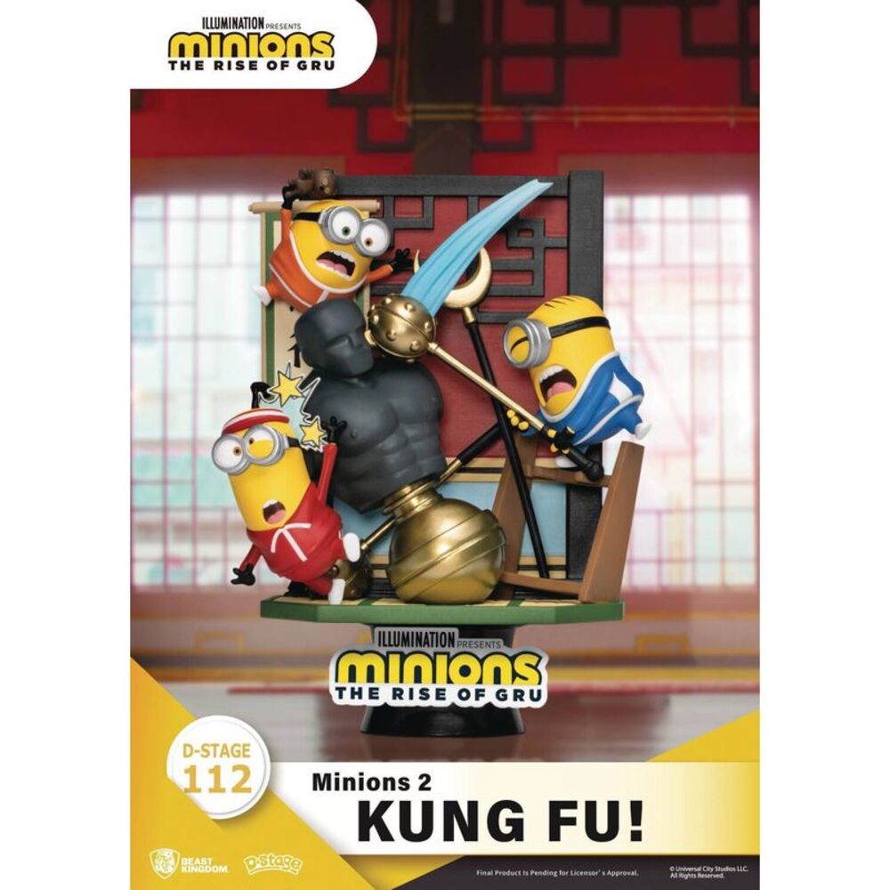 Beast Kingdom - Minions 2 -  D-Stage - Kung Fu 6" Statue  COLLECTABLES